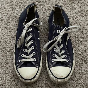 Converse Navy and White Sneakers